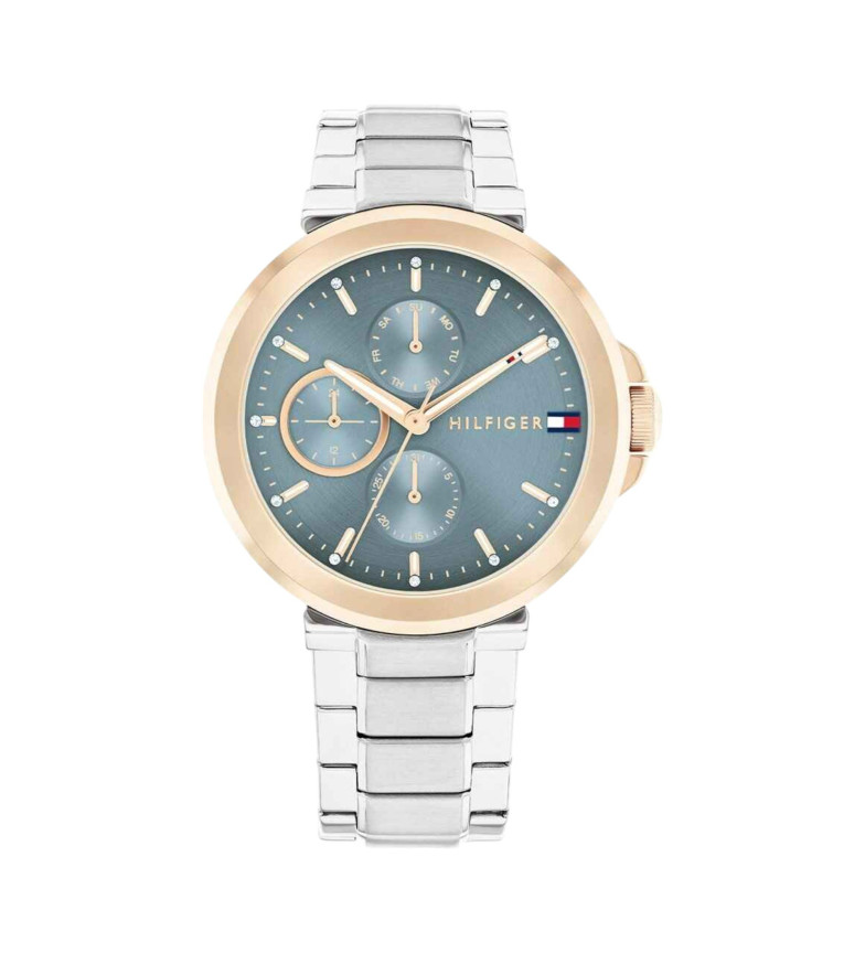Tommy Hilfiger Reloj Lori plateado, rosa