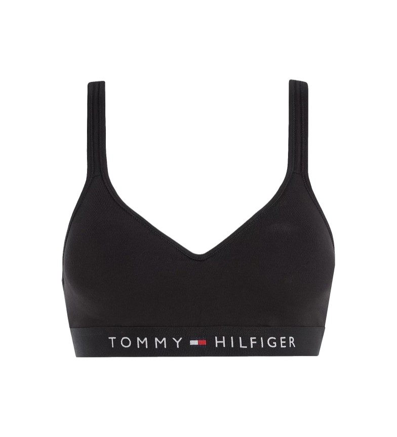 Tommy Hilfiger Sujetador Bralette con Realce negro
