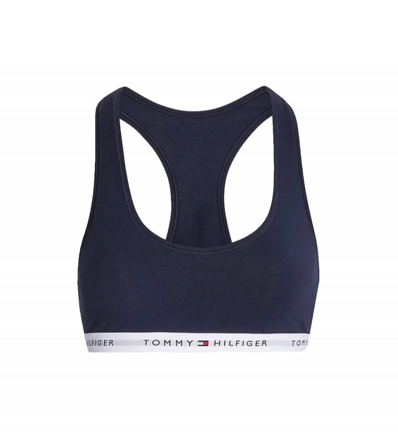 Tommy Hilfiger Sujetador Bralette Icons sin relleno marino