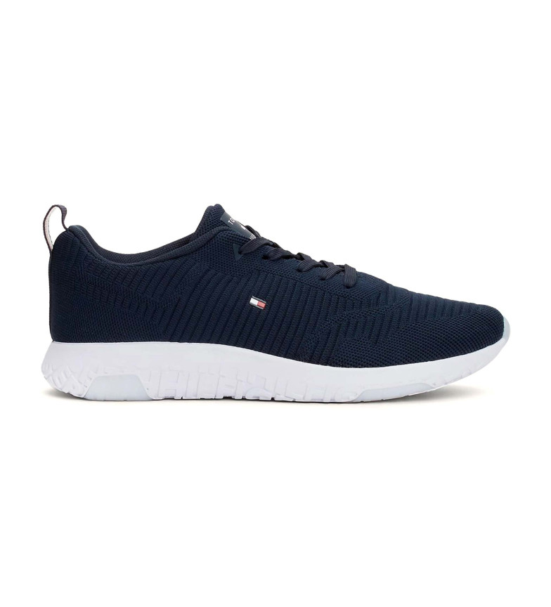 Tommy Hilfiger Zapatillas Corporate Knit Rib Runner marino