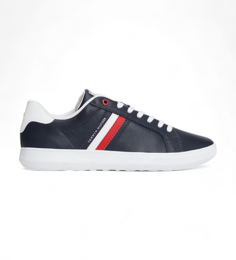 Tommy Hilfiger Zapatillas de Piel Cupsole marino
