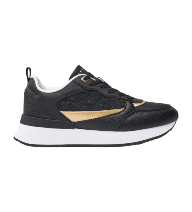Tommy Hilfiger Zapatillas Monograma Runner negro