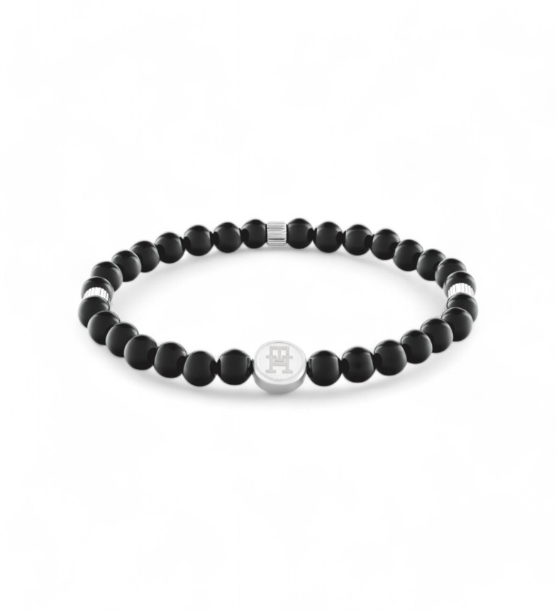 Tommy Jeans Pulsera Beads negro