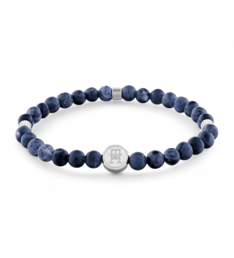 Tommy Jeans Pulsera de piedras azul