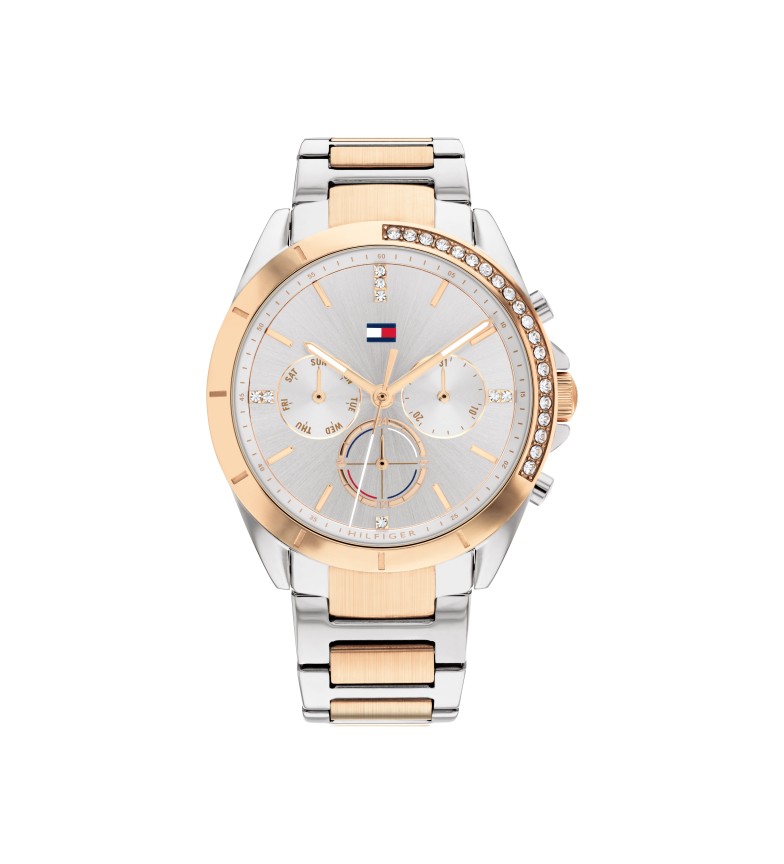 Tommy Hilfiger Reloj Analógico Acero plateado