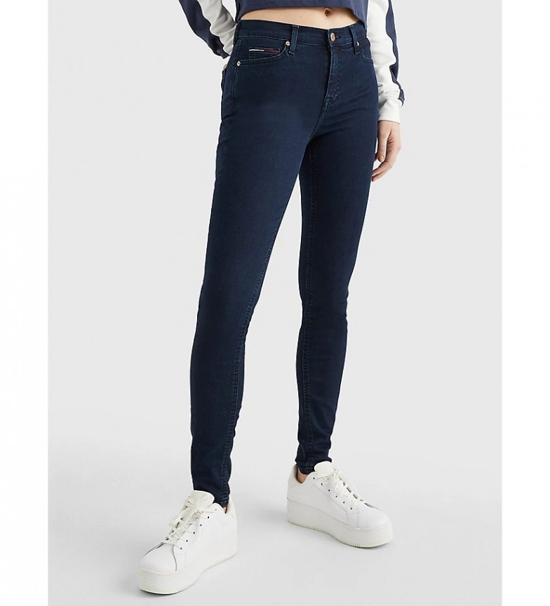 Tommy Jeans Jeans Nora MR Skny Avdbs marino