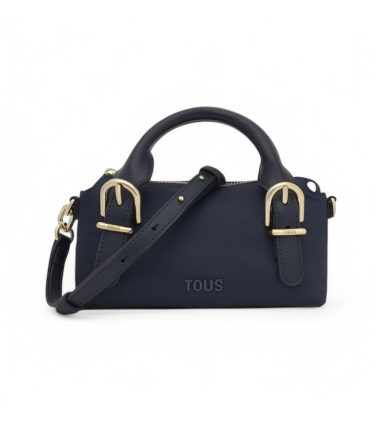 TOUS Bolso Bowling XS Buckles Soft marino