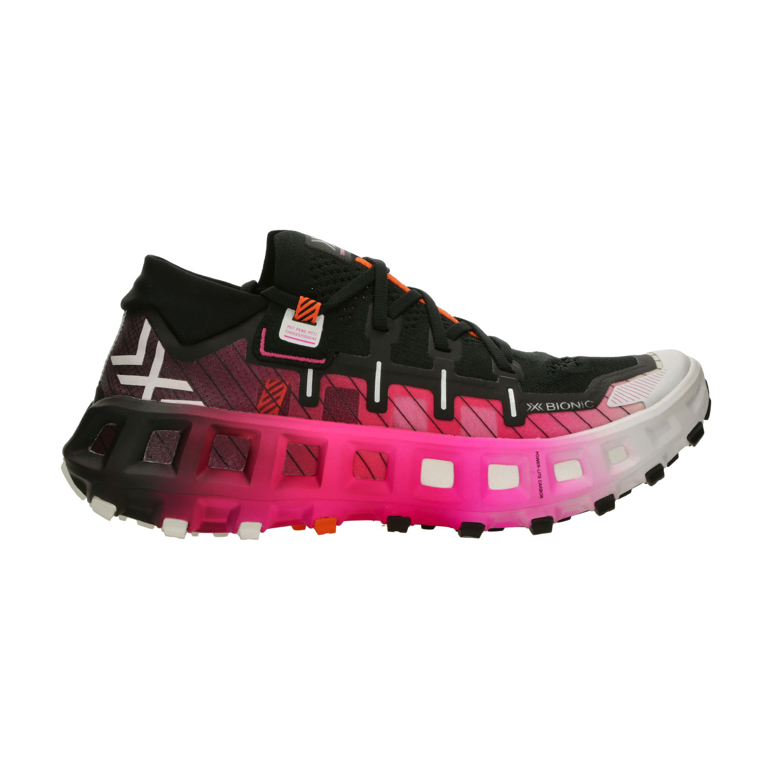 X-Bionic TerraSkin X00/C Zapatillas Trail Running Unisex X Black/X White/Fluo Pink