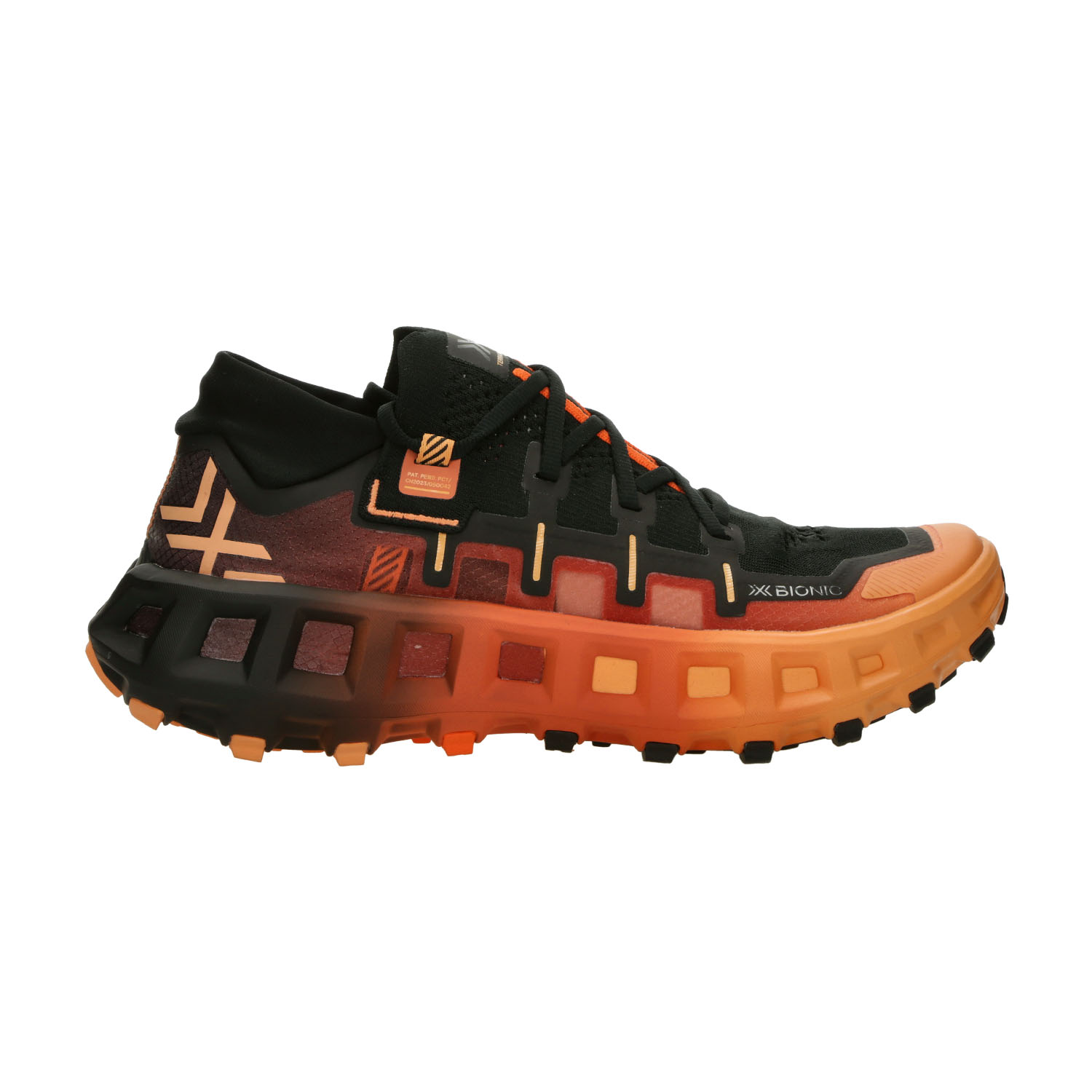 X-Bionic TerraSkin X01 Zapatillas Trail Running Unisex X Black/Dark Peach/Fresh Peach