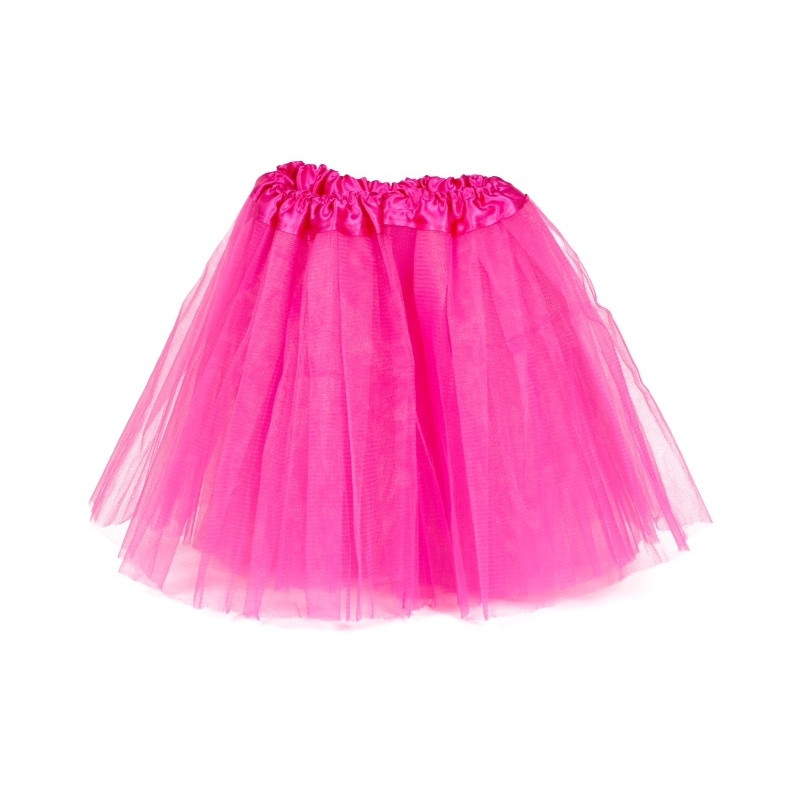 Tutú para adulto, Fucsia - Falda de Tul 40cm-2A4-000-T18134