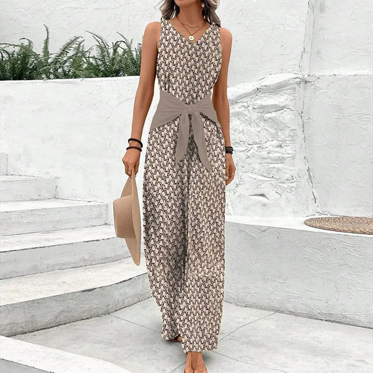 Laura™ - Jumpsuit de Algodón Premium Estiloso