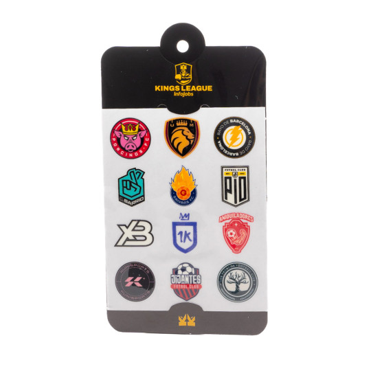 Unbranded Stickers Kings League Trasparentes