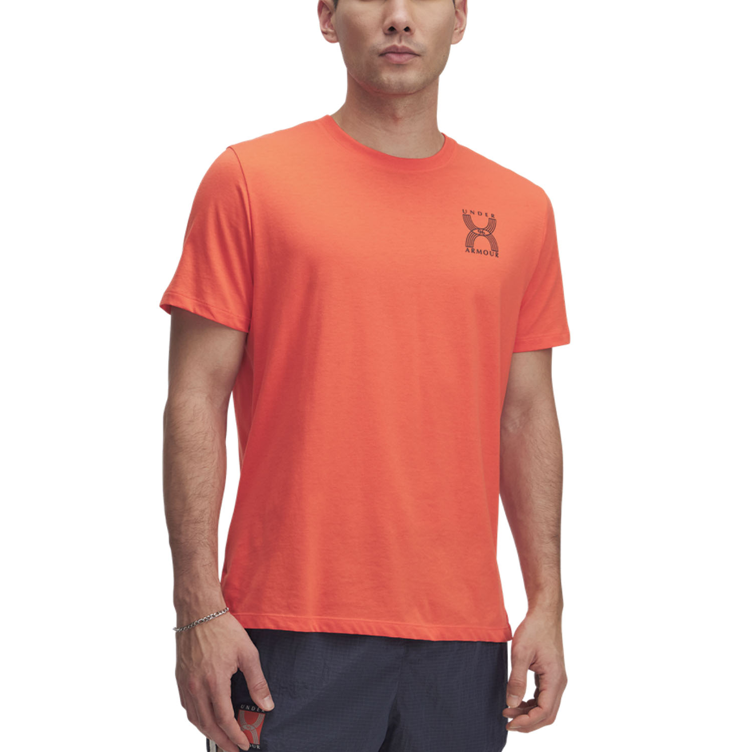 Under Armour 96 Camiseta Fire/Downpour Gray