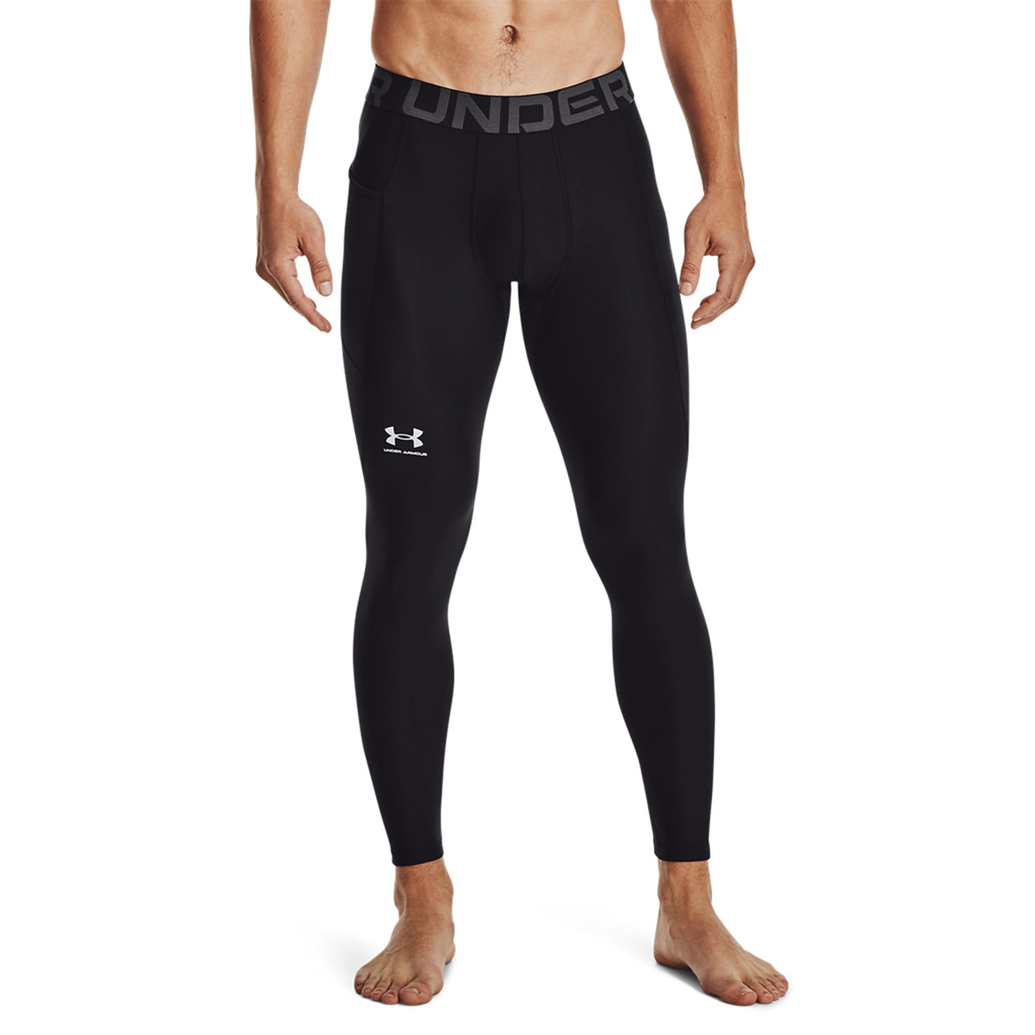 Under Armour HeatGear Mallas Black/White