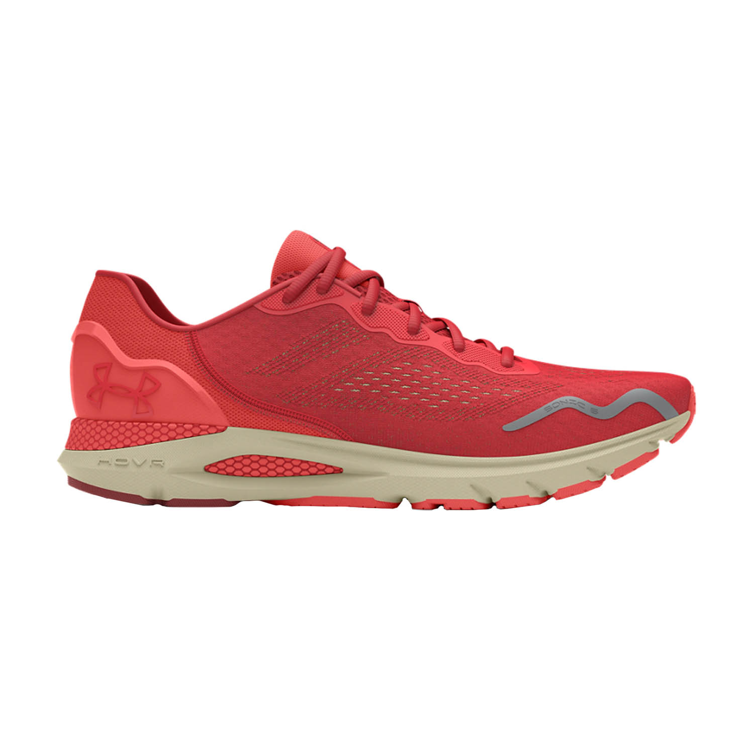 Under Armour HOVR Sonic 6 Zapatillas Running Neutras Mujer Red Solstice/Coho