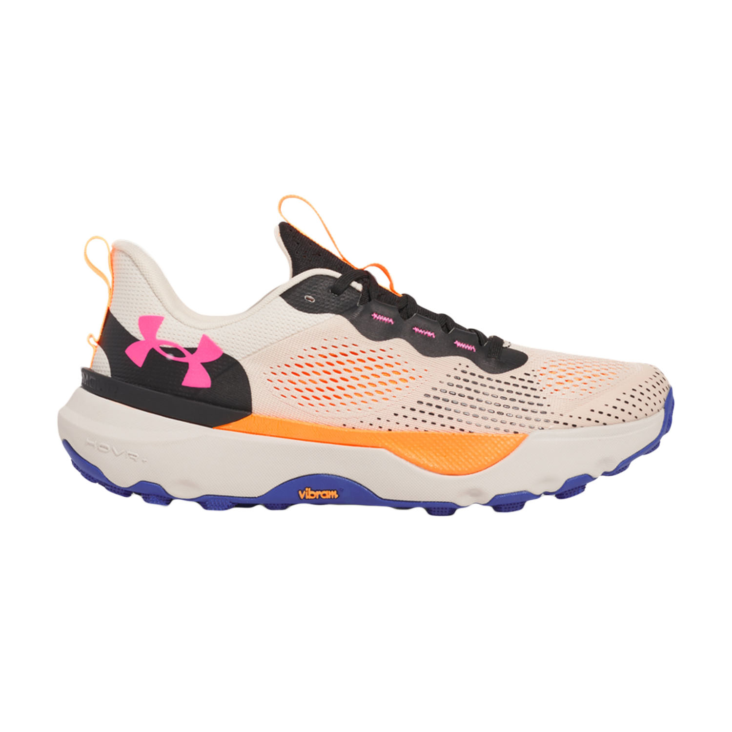 Under Armour Infinite Pro Trail Zapatillas Trail Running Mujer Ivory Dune/Aero Pink