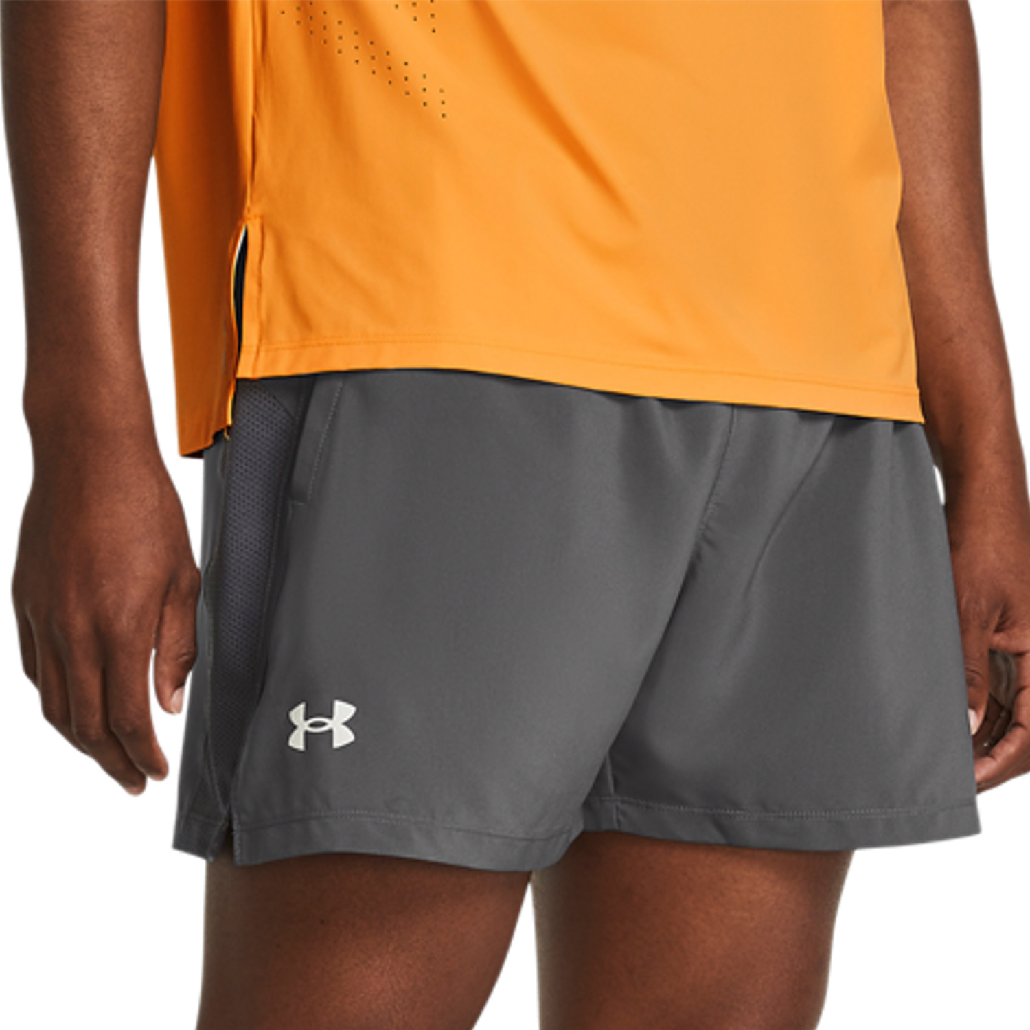 Under Armour Launch 5in Shorts Castlerock/Reflective