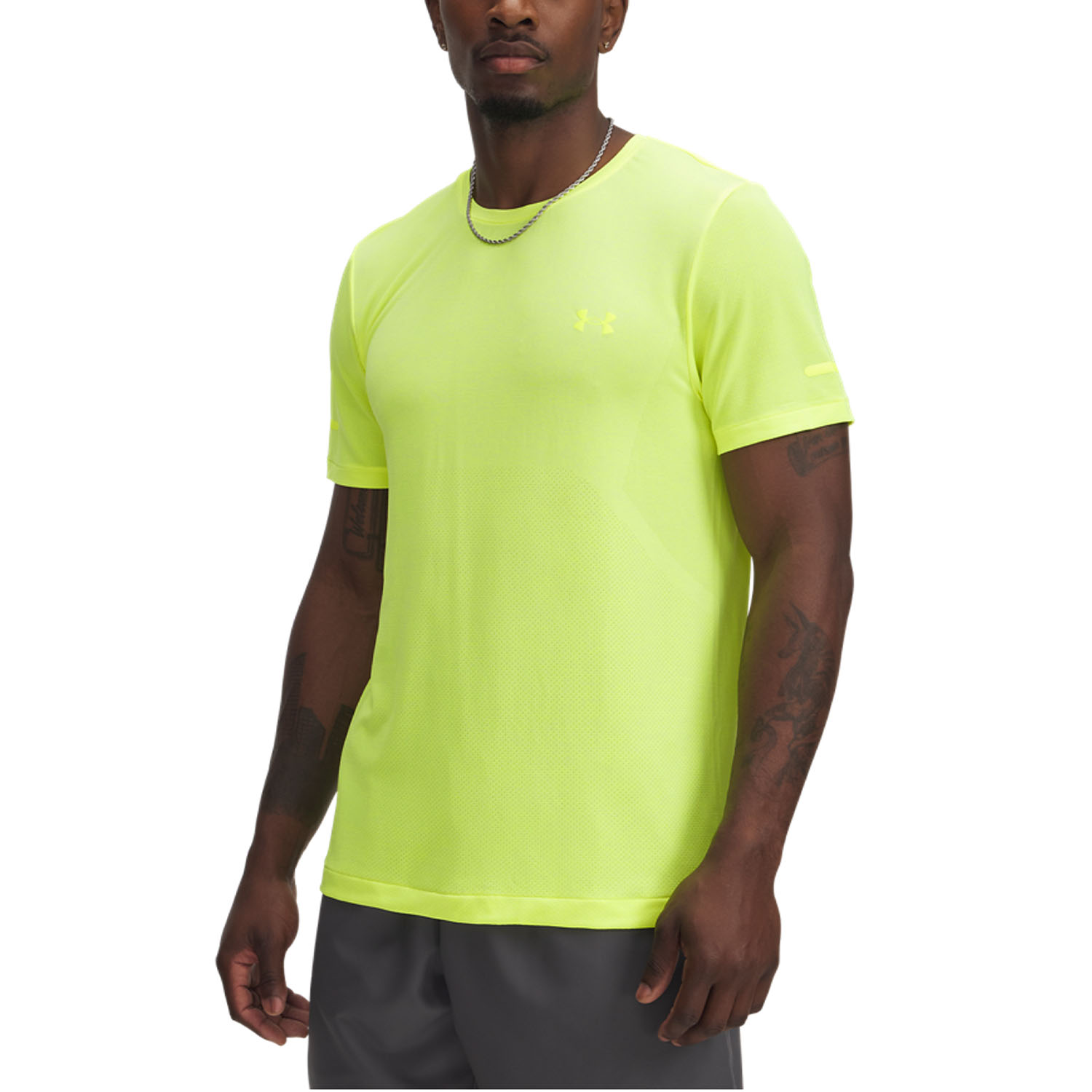 Under Armour Seamless Stride Camiseta High Vis Yellow/Reflective