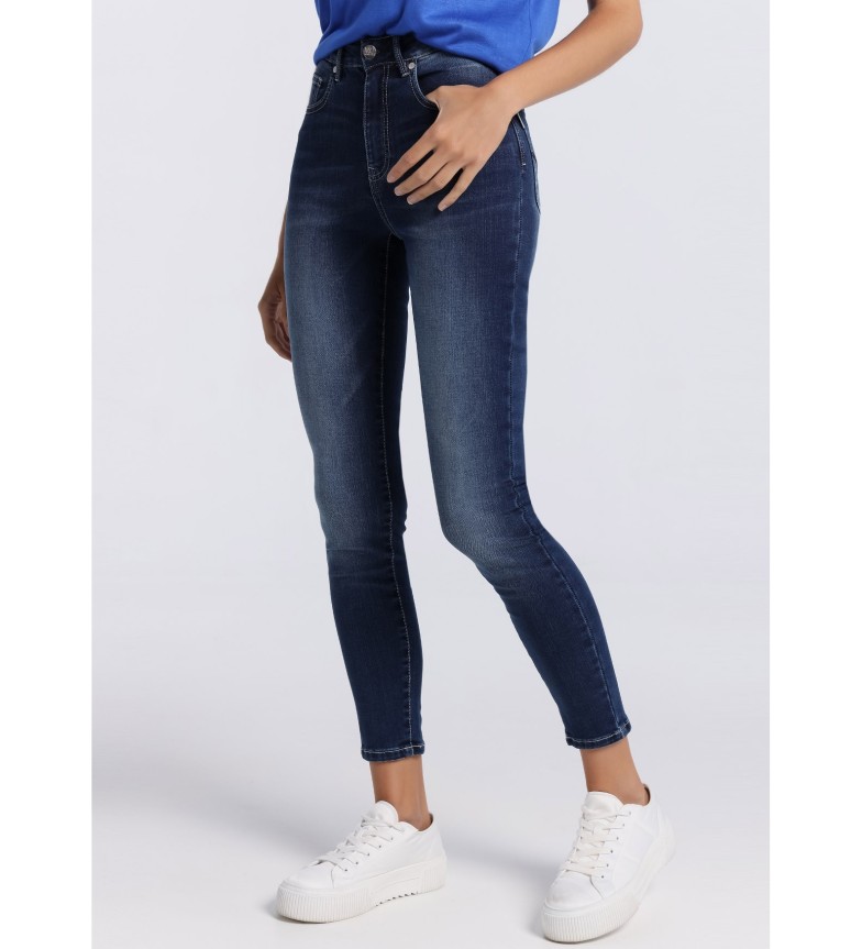 Victorio & Lucchino, V&L Jeans | Caja Media - High Waist skinny marino