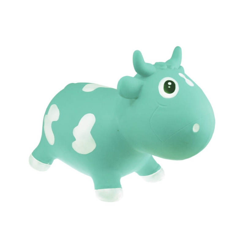 Vaca hinchable saltarina Menta Kidzzfarm
