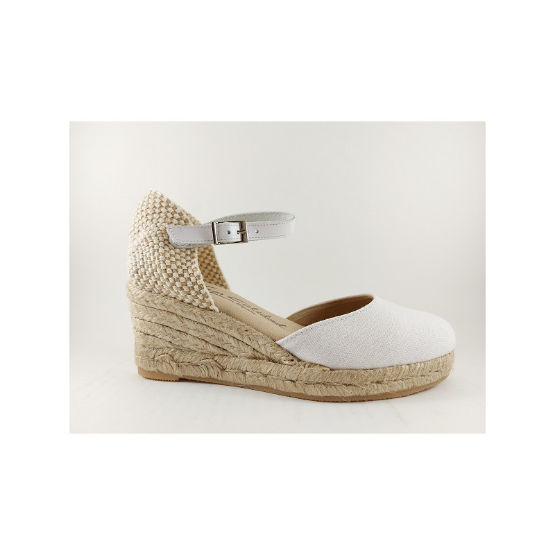 VALENCIANA CUÑA ALTA CIERRE HEBILLA