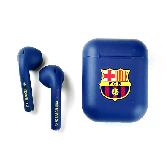 FC Barcelona Auriculares Inalámbrico Caja Carga FC Barcelona Azul-Rojo