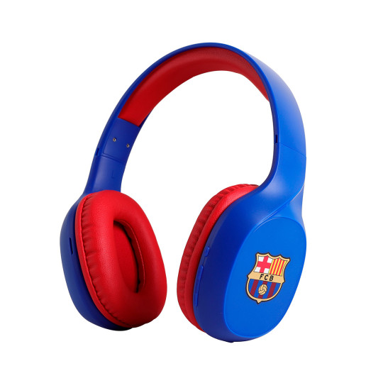 FC Barcelona Headphone Bluetooth Azul Escudo FC Barcelona Azul-Rojo