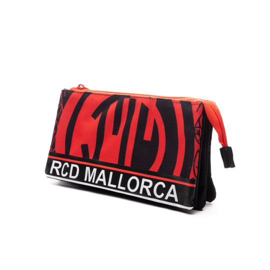 Mallorca Estuche RCD Mallorca Triple Rojo-Negro