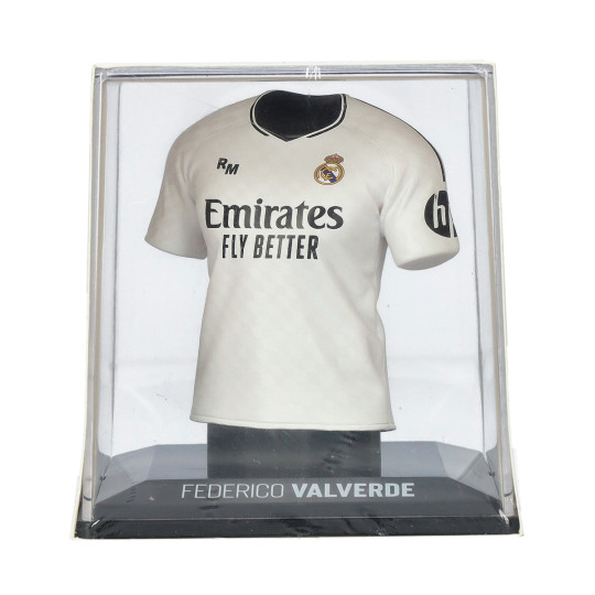 Real Madrid CF Mini camiseta Valverde - Home - RM - 2024/25 White