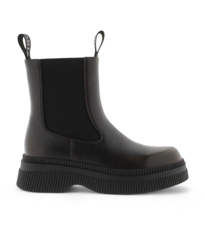 Victoria Botines Dublin Chelsea marrón