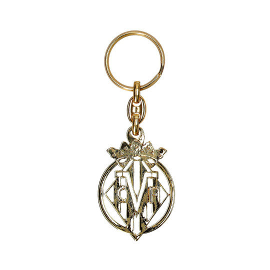 Llavero Villarreal CF Escudo Calado Villarreal 2025-2026 Amarillo