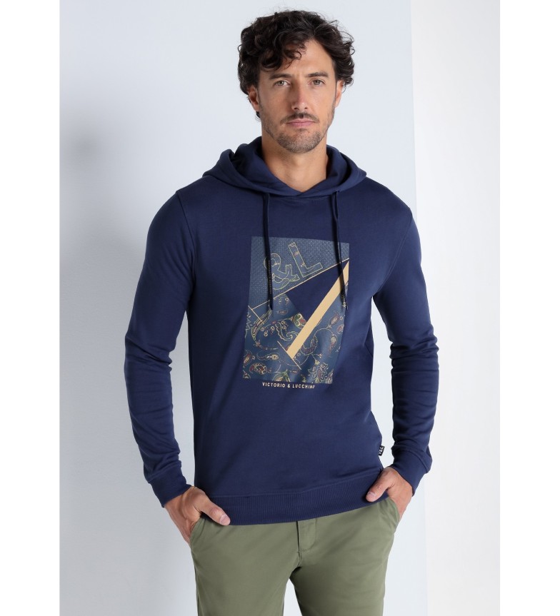 Victorio & Lucchino, V&L Sudadera con capucha Grafca Paisley