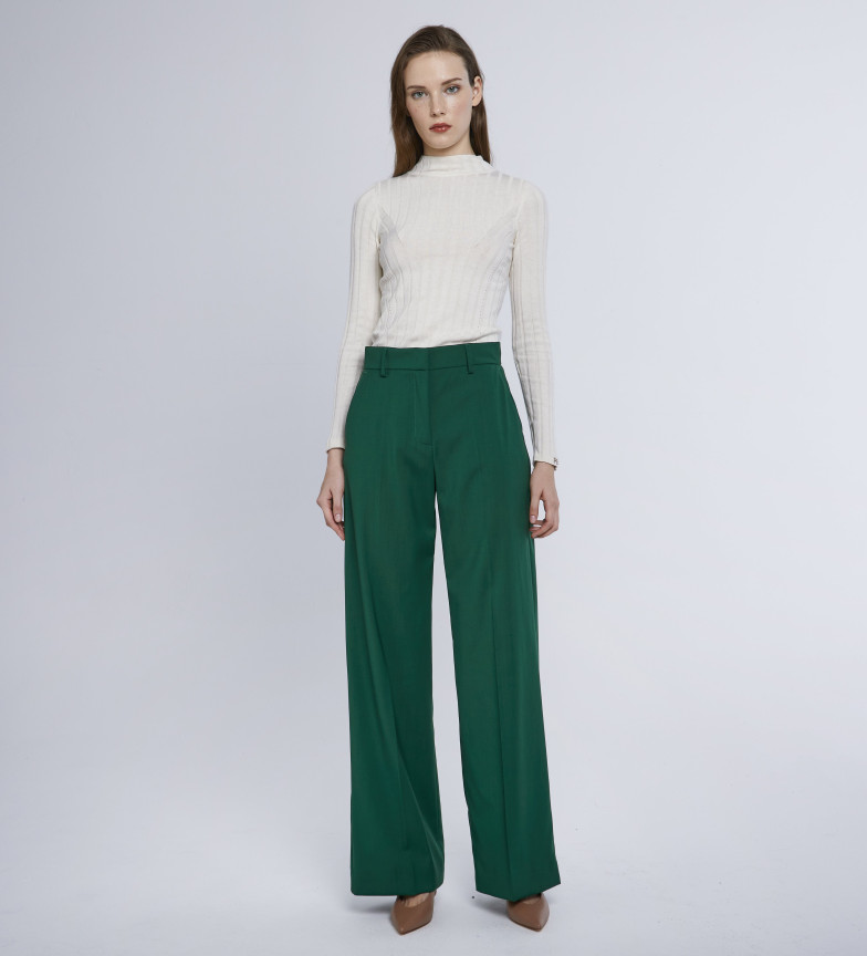 Weekend Max Mara Pantalón Visivo verde