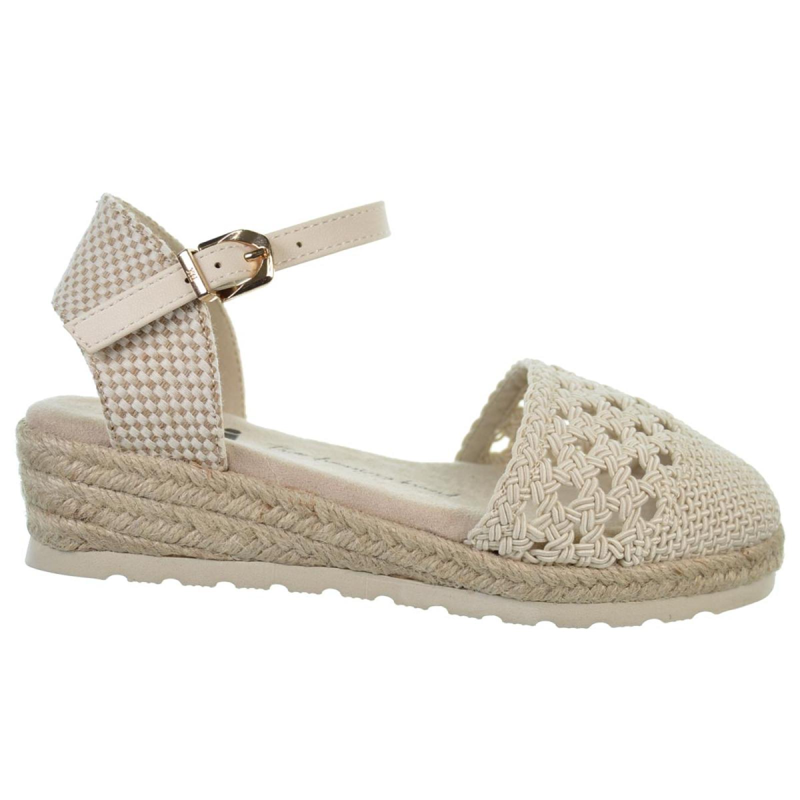 Xti Kids 150925 Alpargata Textil Vegana Cuña Yute Niña