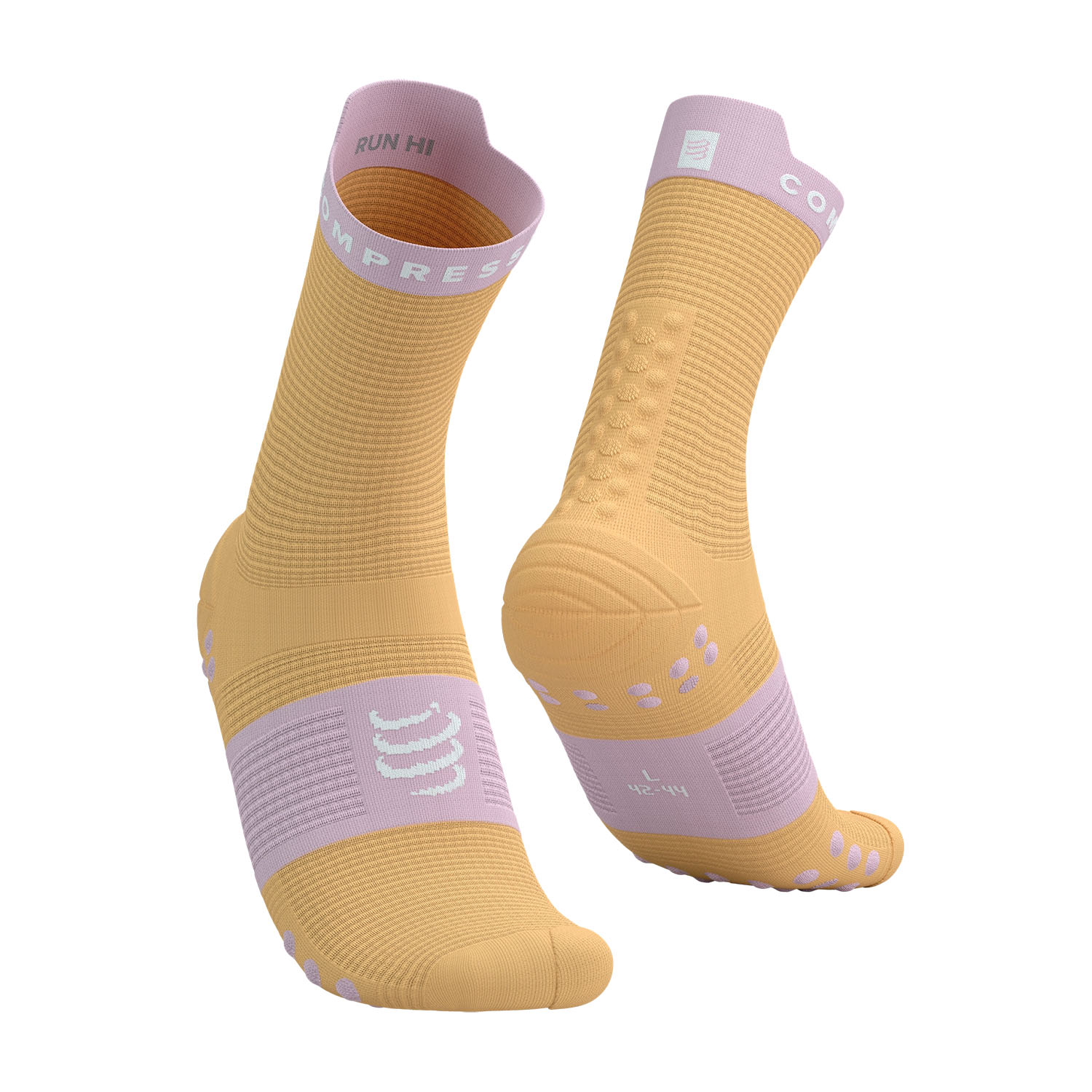 Compressport Pro Racing V4.0 Calcetines Buff Orange/Roseate
