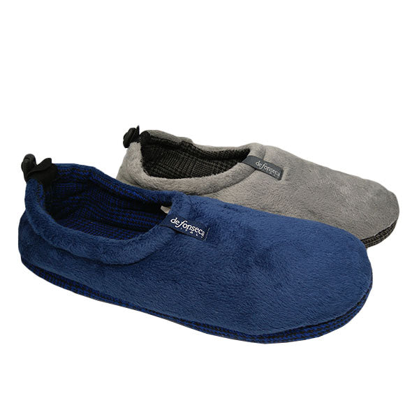 Zapatilla suela blanda abrigada