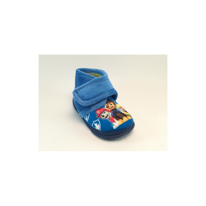 ZAPATILLA BOTIN VELCRO "PAW PATROL"