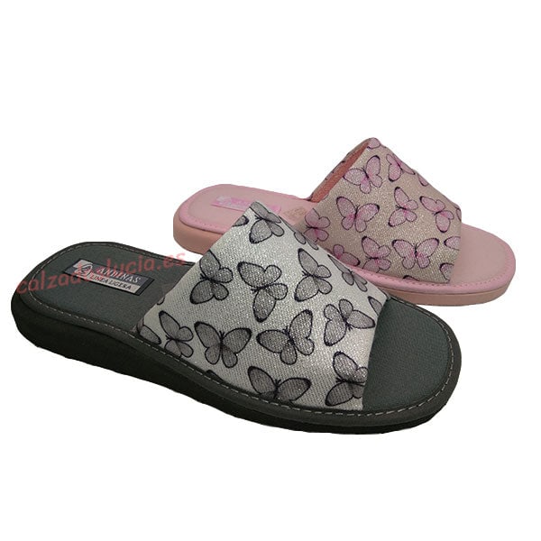 Chinela mariposas de Andinas