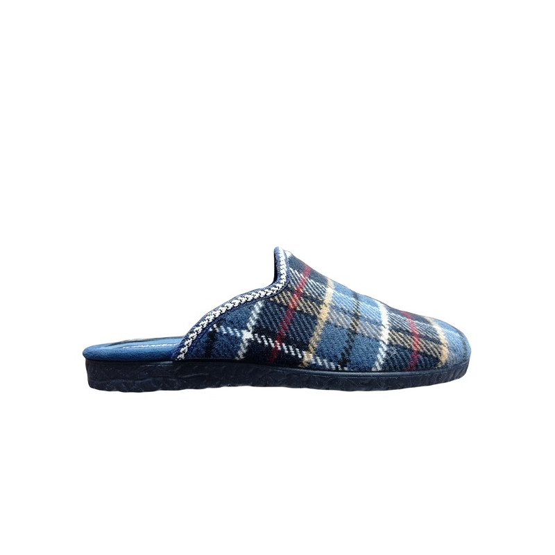 ZAPATILLA CUADROS ABIERTA PISO GOMA