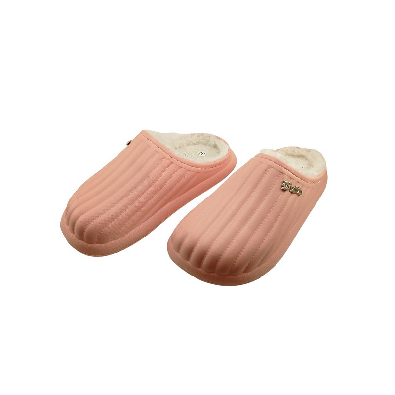 ZAPATILLA DE CASA PVC FORRO BORREGUITO