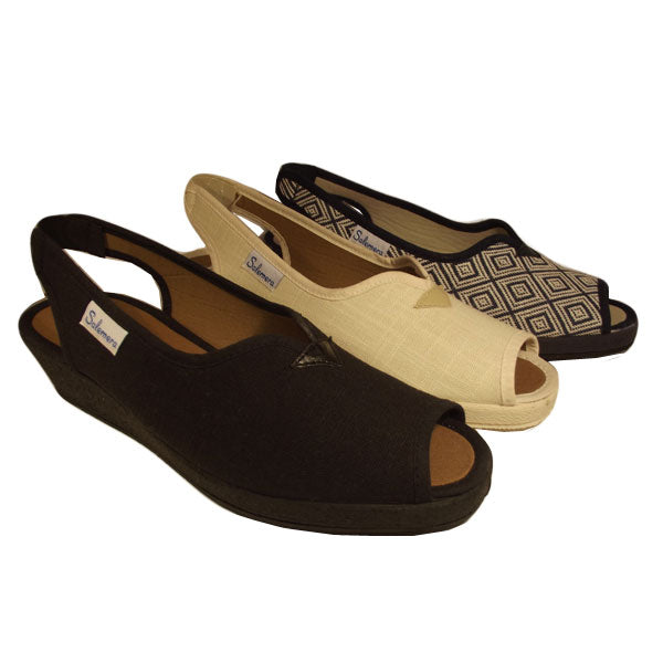 Zapatilla escotada de Salemera