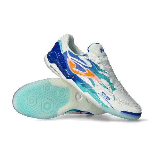 Zapatilla de Fútbol sala Joma FS Reactive Players White-Blue