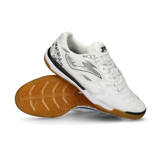 Zapatilla de Fútbol sala Joma Liga 5 Blanco-Oro