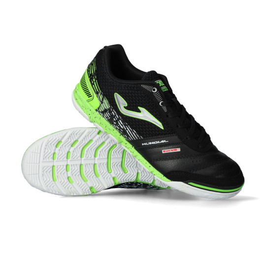 Zapatilla de Fútbol sala Joma Mundial Black-Yellow