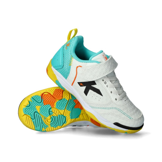 Zapatilla de Fútbol sala Kelme Goleiro Elastic Blanco