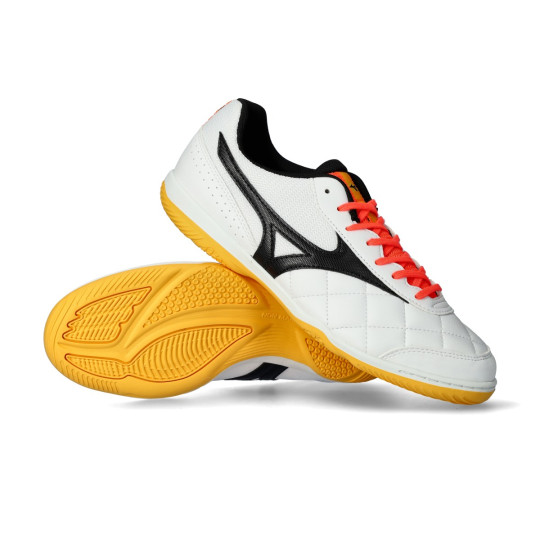 Zapatilla de Fútbol sala Mizuno Morelia Sala Club IN White-Black