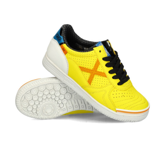 Zapatilla de Fútbol sala Munich G-3 Niño Profit Amarillo