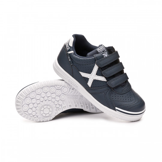 Zapatilla de Fútbol sala Munich G-3 Profit Cinta Adhesiva Niño Dark Marine