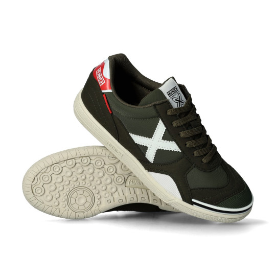 Zapatilla de Fútbol sala Munich Gresca Verde Oscuro