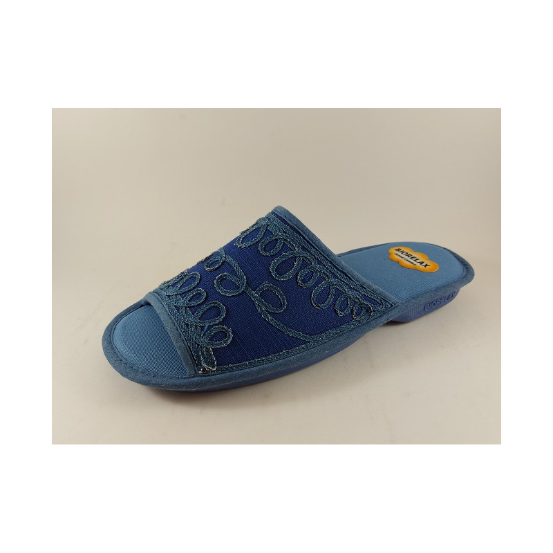 ZAPATILLA P.ABIERTA ONDAS CORDON